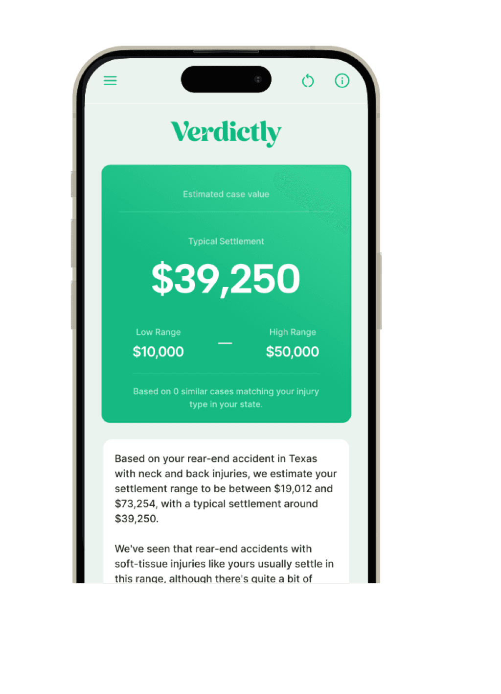 Verdictly - Know your case value